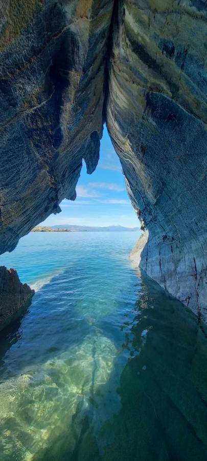 Вілла Cabana Cavernas Austral Puerto Sanchez Екстер'єр фото